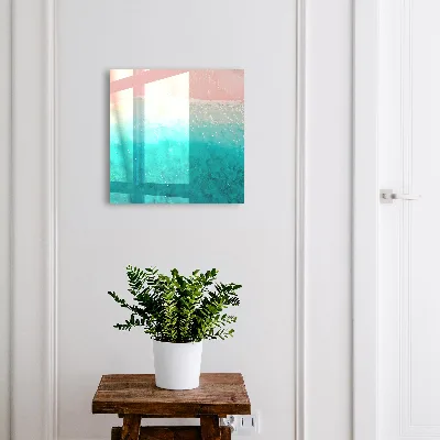 Armoire à clés design Plage de rêve