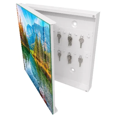 Armoire à clés décorative Paysage de montagne
