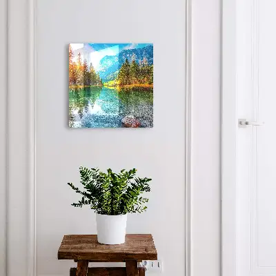Armoire à clés décorative Paysage de montagne