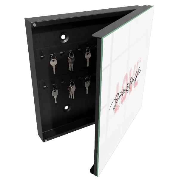 Armoire à clés design Aime-toi