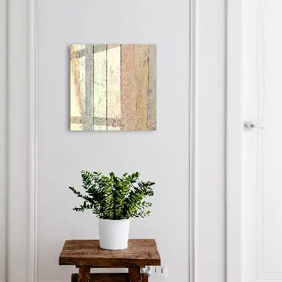 Armoire à clés décorative Planches pastel