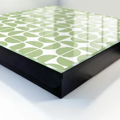 Armoire à clés design Géométrie verte