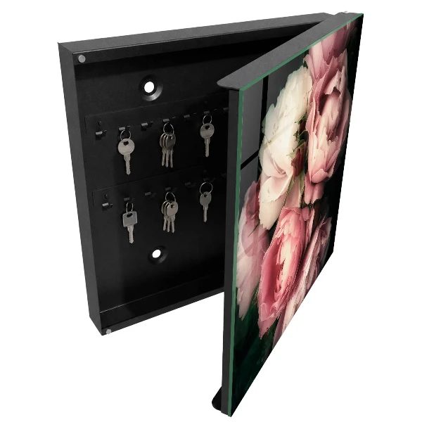 Armoire à clés design Charme floral