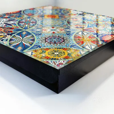 Armoire à clés décorative Mosaïque colorée