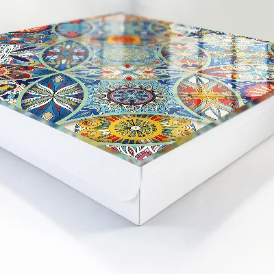 Armoire à clés décorative Mosaïque colorée