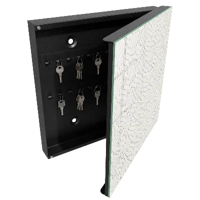 Armoire à clés décorative Motif géométrique