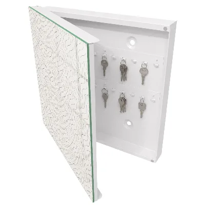 Armoire à clés décorative Motif géométrique
