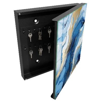 Armoire à clés design Tourbillon coloré