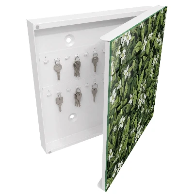 Armoire à clés décorative Motif végétal
