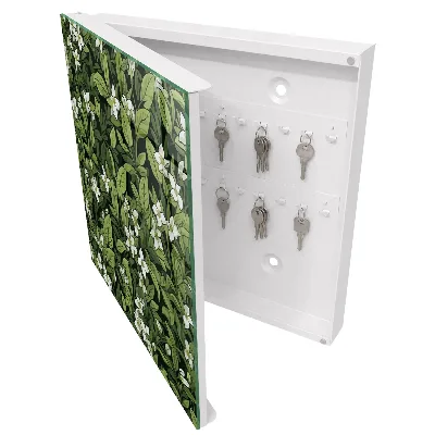 Armoire à clés décorative Motif végétal