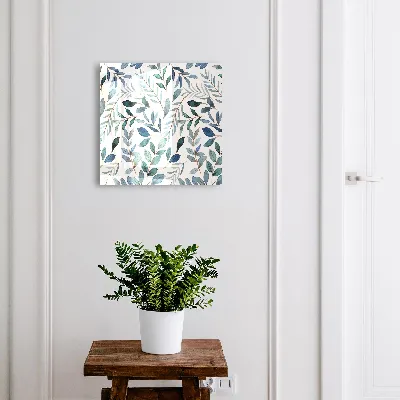 Boîte à clés murale décorative Aquarelles de plantes