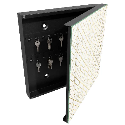 Armoire à clés design Géométrie élégante