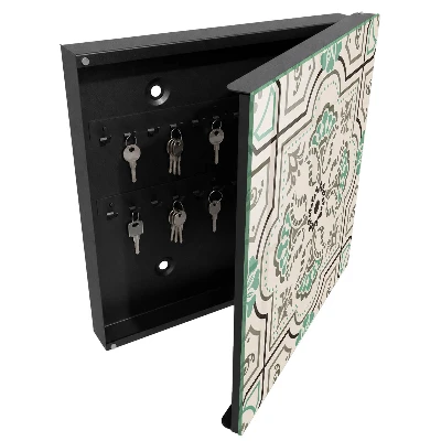 Armoire à clés décorative Décoration géométrique