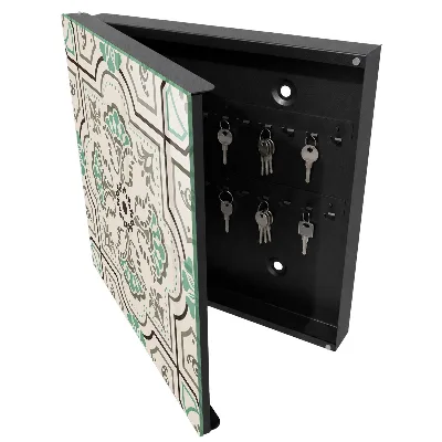 Armoire à clés décorative Décoration géométrique