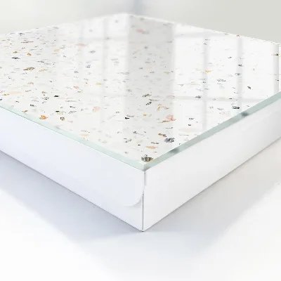 Boîte à clés murale décorative Terrazzo lumineux