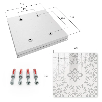 Armoire à clés décorative Symétrie élégante