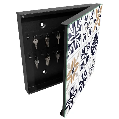 Armoire à clés décorative Motifs géométriques