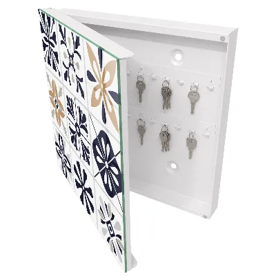 Armoire à clés décorative Motifs géométriques