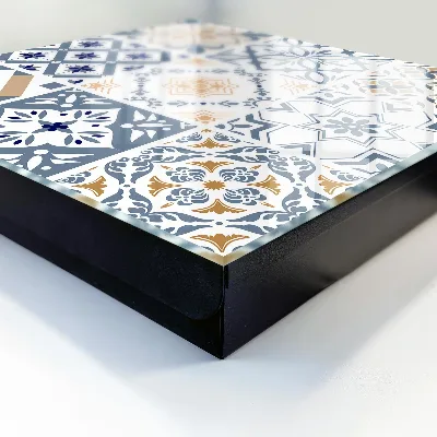 Armoire à clés design Motifs de carreaux