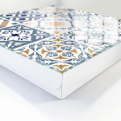 Armoire à clés design Motifs de carreaux