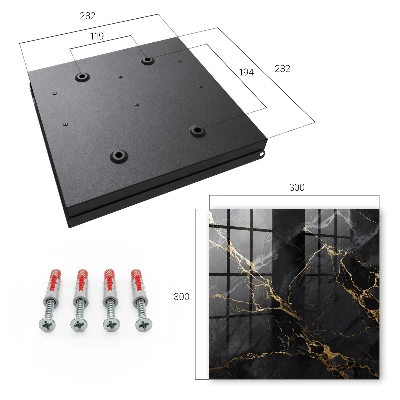 Boîte à clés murale décorative Motif élégant