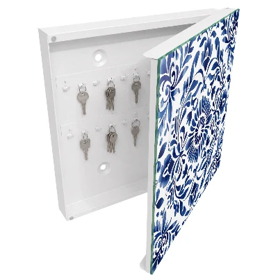 Armoire à clés décorative Ornement floral