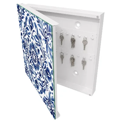 Armoire à clés décorative Ornement floral