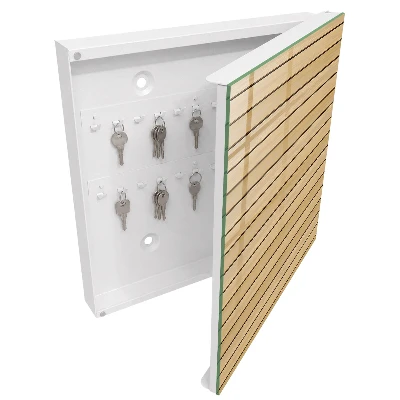 Armoire à clés design Planches beiges