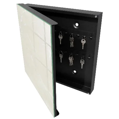 Armoire à clés design Élégance du marbre