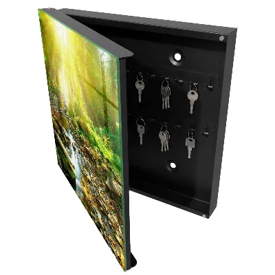 Armoire à clés décorative Ruisseau forestier