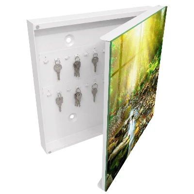Armoire à clés décorative Ruisseau forestier