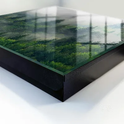 Armoire à clés décorative Forêt brumeuse