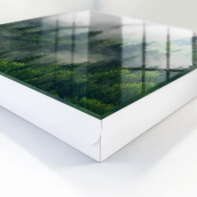 Armoire à clés décorative Forêt brumeuse
