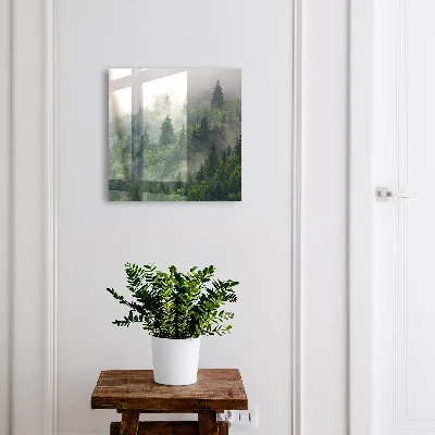 Armoire à clés décorative Forêt brumeuse