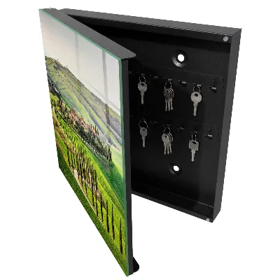 Armoire à clés design Paysage toscan
