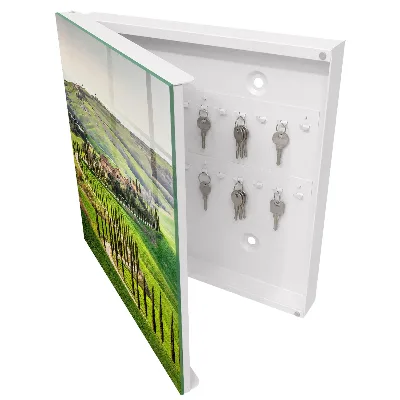 Armoire à clés design Paysage toscan