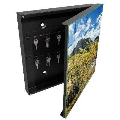 Armoire à clés décorative Paysage d'automne