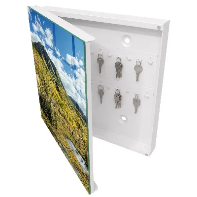 Armoire à clés décorative Paysage d'automne