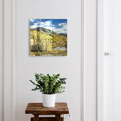 Armoire à clés décorative Paysage d'automne