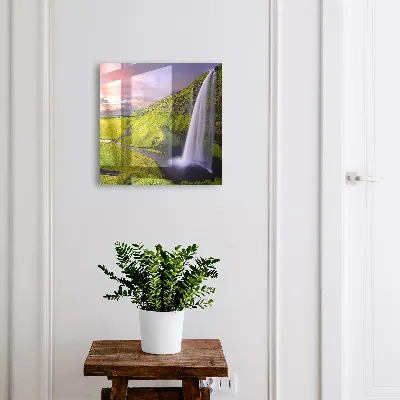 Armoire à clés décorative Cascade de montagne