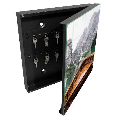 Armoire à clés design Lac de montagne