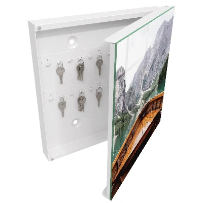 Armoire à clés design Lac de montagne