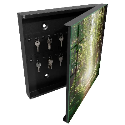 Armoire à clés décorative Paysage forestier