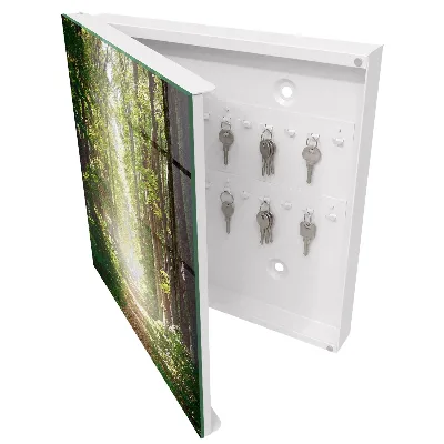 Armoire à clés décorative Paysage forestier