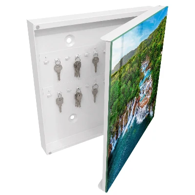 Armoire à clés décorative Les chutes d'eau de la nature