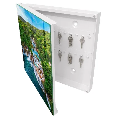 Armoire à clés décorative Les chutes d'eau de la nature