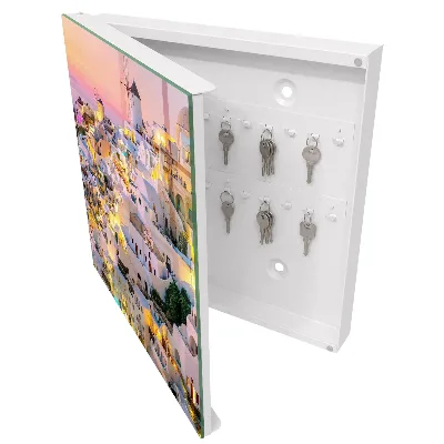 Armoire à clés design Paysage grec