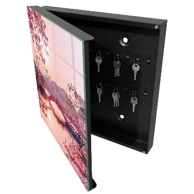 Armoire à clés design Pont de printemps