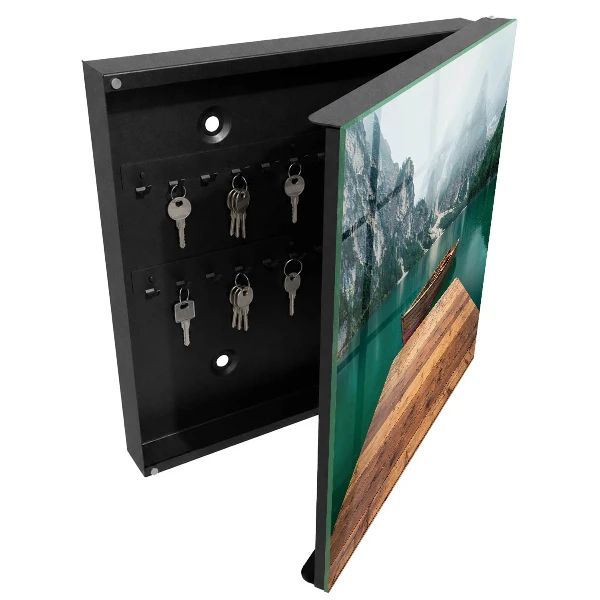 Armoire à clés design Lac de montagne