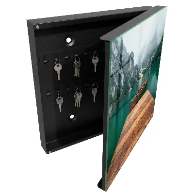 Armoire à clés design Lac de montagne